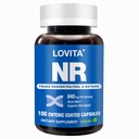 Lovita NR (Nicotinamide Riboside) 840 mg의 Trans-Resveratrol와 Betaine를 가진 NAD 보충교재, 승진 NAD 플러스 수준, 건강한 노후화, 100 Vegan Enteric 입히는 캡슐