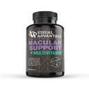 Lunovus Macular Support Plus Multivitamin based on AREDS 2 Study - Macular Support - Lutein 및 Zeaxanthin과 미네랄 보충 - 180 소프트 젤