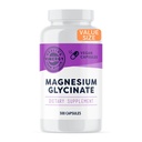 Vimergy Magnesium Glycinate – 스트레스 지원 – Tummy Upset*을 피하기 위해 킬레이트 – 심장 건강 및 에너지 * 촉진, Vegan Gluten-Free – 300 모자