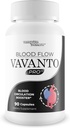 혈액 흐름 Vavanto 프로 - 우리의 최고의 혈액 순환 부스터 - Mens Blood Flow Care - 우리의 최고의 혈액 흐름 지원 - 혈액 흐름 캡슐 - 혈액 흐름 알약 - 최대 혈액 흐름 Vavanto 성장 순환