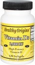건강한 근원 비타민 D3 Softgels, 120 조사