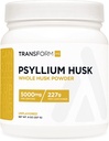 변환HQ Whole Psyllium Husk 8 OZ 분말 - 봉사 당 5000mg - 글루텐 자유로운, 비 GMO