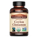 Ceylon Cinnamon 가게 유기 Ceylon Cinnamon (100% 인증) 보충, 90 캡슐
