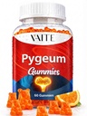 Pygeum 보충교재 Gummies 500mg - Africanum Bark 추출물, 남성, 비 GMO 글루텐 자유로운, 설탕 자유로운, 젤라틴 자유로운, 60 Chews Gummy를 위한 식물 기초 보충교재를 가진 Vegan Chewable