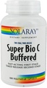 SOLARAY 슈퍼 바이오 비타민 C 1000mg, 버퍼, 바이오 플라보노이드 시간 릴리스 캡슐, 높은 흡수를위한 2 단계 & 모든 일 면역 지원, Vegan, 60 일 보증, 50 서빙, 100 VegCaps