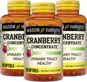 MASON NATURAL Cranberry 12:1 비타민 C & E, 지원 면역력, 90 캡슐, 팩 3