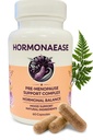 HormonaEase Women’s Wellness Supplement – Maca Root & Dong Quai와 Vegan Hormonal Balance, 무드 및 에너지 지원