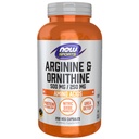 지금 음식 스포츠 영양, 아르기닌 & Ornithine 500/250 mg의 아미노산, 250의 Veg 캡슐