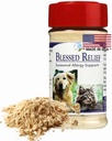 Vitality Science Blessed Relief for Cats | 계절 알레르기 지원 | 호흡 기능 및 호흡 향상 | 치유 스킨 도움 자극