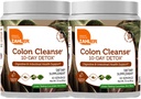 Zahler Colon Cleanse 10-Day Detox Cleanse - Cucumber Mint 풍미 - 초본 소화 웰빙 - 보렐 운동, 바디 데톡스, 여성 및 남성을위한 소화 보조 보조 - 3.5 oz (2 팩)
