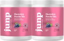 JUNP Electrolytes Powder No Sugar No Carbs – Vine Ripened Grape Infusion Drink Mix - 칼륨 및 소금 Electrolyte Hydration Powder Zero Calorie Sugar Free Electrolyte Powder,180 서빙