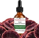 Reishi Tincture, 매일 보충, 높은 효능, 2 Fl oz, 60 복용량에 대 한 두 배 추출