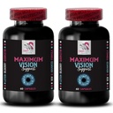 비전 밸런스 - EYE VISION SUPPLEMENT - 클리어러 씬, 아이 강도, 더 나은 이미지, 크리스탈 비전, 샤프 라인, 눈 선명도, 초점 장점, 순수한 광경, 생생한 비전 2 병 120 캡슐