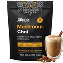 Inner Elevate Superfood Mushroom Chai - Ultimate Coffee Alternative - Adaptogenic Mushroom Tea Drink with Lion's Mane, Cordyceps, Chaga, Reishi, Turkey Tail (35 서빙)
