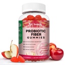 Totaria 9-in-1 Probiotic 섬유 Gummies 성인 및 청소년 16G 섬유, 5 억 CFU Bacillus Coagulans, Inulin, Digestive & Gut Wellness - 60 Gummies와 Psyllium 섬유 보충