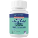 WELMATE - 알레르기 구호 - Loratadine 10 mg - 24 시간 구호 항히스타민 - 비 Drowsy - Runny Nose - Sneezing - Itchy Nose & Throat - Watery Eyes - 실내 및 실외 알레르기 약물 - 100 조사