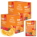 Ener-C - 비타민 C 면역 지원, 1000mg 비타민 C Effervescent Multivitamin 음료 분말, 과일 주스 비타민 C 음료 혼합 전기, 오렌지, 60 패킷 (2 팩)