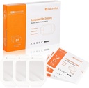 EalionMed 투명한 드레싱, 부상 붕대, 접착성 헝겊 조각, 4" x 4.75", 50 팩, 공간, Breathable, 안락한, 샤워 방패, 문신 붕대