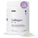 VERISOL® Hydrolyzed Collagen Peptides Type I & III with Vitamin C, Hyaluronic Acid, Biotin, Q-ACTIN® | 부드러운 피부, 두꺼운 머리, 강한 손톱 및 관절 건강을 위한 영양 단백질 분말 | 30 서빙