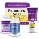 Proper Digestion - Probiotic Balance & Restore Formula - Probiotic Lemon Body Soap 및 Skin Rescue Probiotic Lotion