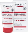 Eucerin Eczema Relief Flare-up Treatment - Eczema-Prone 스킨을위한 즉각적인 완화 - 5 oz. 뚱 베어