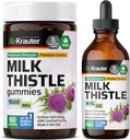 BIO KRAUTER 우유 이틀 60 Gummies & 우유 이틀 Tincture 4 Fl. Oz.