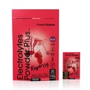 PowerVitamin Electrolytes 분말 패킷 - 라즈베리 - 매일 에너지 용 Keto Electrolytes - 1000mg 칼륨, 120mg 마그네슘, Zero Calories와 하이드로 션 파우더 - 30 하이드로 션 패킷