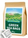 티럭 Decaf 그린 티백, 순수 Decaffeinated 녹차, 슈퍼 산화 방지제, 핫 & 아이스 티, 200 카운트