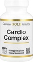 CardioAmino Blend, CardioPhyto Blend 및 Coenzyme Q10, 180 Veggie Capsule와 함께 캘리포니아 골드 영양 Cardio Complex
