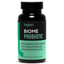 LEGION Biome Probiotic - 여성 및 남성을위한 자연 Probiotics Gut Health Supplement - Probiotic Nutritional 보조 식품은 Bloating, Cramping & Gas - Colon Health Probiotic 알약, 30 서빙을 줄이는 데 도움이됩니다.