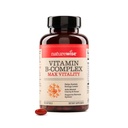 NatureWise Vitamin B Complex for Women and Men - Folic Acid Biotin B1 B2 B3 B6 B12 - Cellular Energy & Mental Clarity - 글루텐 & Dairy Free, Non-GMO - 150 Softgels[5 개월 공급]