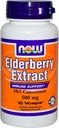 이제 음식 Elderberry 500 밀리그램, 60 Veg 캡슐 (팩 2)