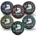 Bossman Beard Balm 다양성 팩 - Beard Grooming, 성장 및 관리 키트 - 연화 및 모이스처라이저 - 모든 6 냄새