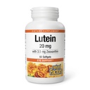 자연적인 요인 - Lutein 20mg의 지원 눈 건강, 60 연약한 젤에 자연적인 산화제