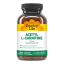 국가 생활 Acetyl L 카르니틴, B-6 - 120 Vegan 캡슐과 더불어 500 mg