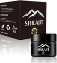 Fulvic 산 & 추적 무기물, 85+ Humic 산을 가진 본래 Siberian 순수한 Shilajit, 지원 대사 & 면역 체계 - 100 서빙/1.7 Oz를 가진 Shilajit 수지