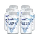 연구 검증 된 메모리 부스터 - Nootropic 보충 - Cognition 및 Memory 향상 - Lion 's Mane, Ginkgo Biloba, BioPerine - 6 개월 공급 - Non-GMO - 미국에서 제조
