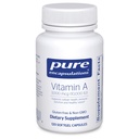 순수한 캡슐화 비타민 A - 3,000 mcg - Cod Liver Oil - Immune & Vision Support* - 비타민 A Palmitate 보충 - 비 GMO - 120 Softgel 캡슐