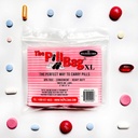 의학 알약 조직자, AM/PM를 위한 상표, Resealable, 의학을 위한 휴대용, 처분할 수 있는 주머니, 비타민, Gummies, 여행, 도보 XL 크기를 위한 플라스틱 알약 부대 |100 조사 (50의 팩)