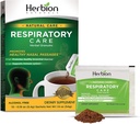 HERBION Naturals Respiratory Care 초본 과립 10 Ct, 전체 가족, 건강한 호흡 기능, 기침, 10 조사, 1 팩