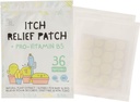 Mosquito Bite Itch Relief Patch (36patches) - 모든 자연 곤충, 아이 & 과민한 피부, Soothes Bug Bites를 위한 Fleas Bites Itch 안전, Hydrocolloid를 가진 빠른 치유를 승진시킵니다