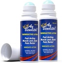 Ay 벤드토! 관절과 근육 기능에 더 빠른 통증 완화를위한 열성 로션 - 3.18 oz Roll-on - 두 팩