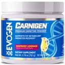 Evogen Carnigen - 프리미엄 카르니틴 파우더 | 지방 대사 지원 및 회복 촉진 | Acetyl L-Carnitine을 가진 자극제 자유로운 L 카르니틴 보충교재 모체 | 라즈베리 Lemonade | 50 인