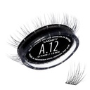 Lashify Amplify 12mm GossamerDIY Eyelash Extensions Refill, 블랙, 자연 룩을 위한 쉬운 발목 속눈썹
