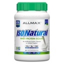 ALLMAX 영양 ISONATURAL 호이 단백질 절연, 불연 - 2 lb - 스쿠 당 단백질의 27 그램 - Zero Fat & Sugar - 99% Lactose Free - Prebiotics - 인공 향료 없음 - 31 서빙