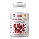ANDREW LESSMAN 비타민 B12 500 360 캡슐 - 흡수 보호 된 Methylcobalamin (Natural Coenzyme Vitamin B12), 에너지 및 스트레스 지원에 필수적인 B-Complex, 삼키기 캡슐에 쉽게