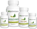 BiOptimizers - 필수 소화 효소 번들 - P3-OM - 글루텐 가디언 - MassZymes - HCL Breakthrough - 의사 공식화 - 360 캡슐