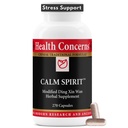 건강 Concerns Calm 정신 - 중국 초본 혼합 스트레스 완화 보충 - Calm Mood 지원, & Emotional Wellness - 마그네슘 글리세라이드 & 호손 추출물 - 270 캡슐