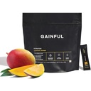 Gainful Hydration 분말 패킷, 키 Electrolytes 마그네슘과 나트륨, 에너지 지원, 낮은 설탕, 열대 망고, 21 스틱과 함께 카페인 무료