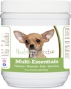건강한 품종 Chihuahua Multi-Essentials Powder for Dogs - 당신의 개를위한 비타민, 미네랄 및 산화제의 이상적인 보충 - 8 oz